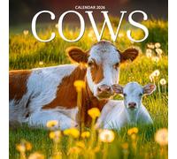 Cows 2026 Calendar: Charming Farm & Pasture Photography of Cattle