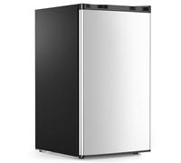 COWSAR Mini frigorifero con congelatore da 3,2 piedi cubi, frigorifero compatto a porta singola reversibile, termostato regolabile, 2 ripiani rimovibili, piccolo frigorifero per camera da letto per