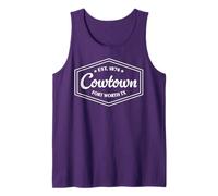 COWTOWN Fort Worth TX Emblem Design est. Fondata nel 1874 Canotta
