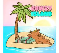 Cowzy Island Coloring Book: Livre à colorier sur une île tropicale