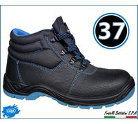 COX 2768/4 Scarpe da Lavoro Senza Puntale e Lamina Black/Royal