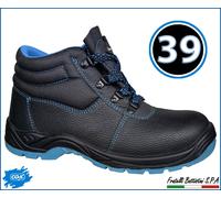 COX 2768/4 Scarpe da Lavoro Senza Puntale e Lamina Black/Royal
