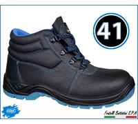 COX 2768/4 Scarpe da Lavoro Senza Puntale e Lamina Black/Royal
