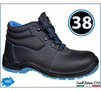 COX 2768/4 Scarpe da Lavoro Senza Puntale e Lamina Black/Royal