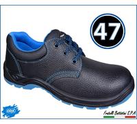 Cox 2829 Scarpe Basse da Lavoro Senza Puntale e Lamina Black/Royal Tg 39/48