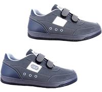 Cox 9990/4 Calzature Uomo per Il Tempo Libero in Tela a Strappo, Sneakers Classiche e Confortevoli (Grigio, Sistema Taglie Calzature EU, Adulto, Uomo, Numero, Media, 42)