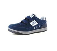 Cox 9990/4 Scarpe da Ginnastica Uomo in Tela a Strappo Navy/Grey Sneakers Blue (43 EU)