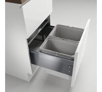 Cox Base 360 K / 500-2,Pattumiera per Frontauszüge,Senza Cap Organici,Hellgrau