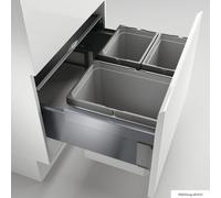 Cox Base 360 K / 600-3, Pattumiera Con Frontauszugssystem, Con Cap Organici