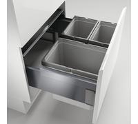 Cox Base 360 K / 600-3, Pattumiera Con Frontauszugssystem, Senza Cap Organici