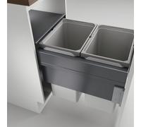 Cox Clan 580/450-2, Pattumiera per Frontauszüge, Grigio Chiaro, H 580 MM