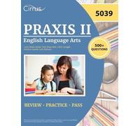 Cox Praxis II English Language Arts 5039 Study Guide (Tascabile)