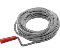 COX260100 - Spirale per Pulizia Tubi, Acciaio, 10 Metri, Diametro 9 Mm