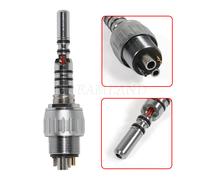 COXO Dental High Speed Handpiece Fiber Optic Standard/Big Head 6Hole Coupler