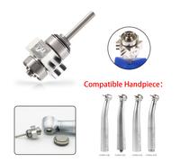 COXO Dental High Speed Handpiece Fiber Optic Standard/Big Head 6Hole Coupler