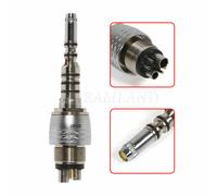 COXO Dental High Speed Handpiece Fiber Optic Standard/Big Head 6Hole Coupler