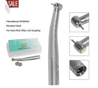 COXO Dental High Speed Handpiece Fiber Optic Standard/Big Head 6Hole Coupler