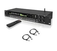 COYEUX Effetto Digitale Pre-Stage Ktv, Equalizzatore dello Spettro Anti-Howling con Schermo LCD, Dynamic Spectrum Beat, Effetti Regolabili, Processore Audio per Riverbero Domestico, Palco