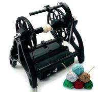 COYEUX Filatoio Elettrico con 3 Bobine Piccole, Avvolgitore Automatico, Marcia avanti E Retromarcia, velocità Massima 800 Giri/min, capacità 4 Once, per La Tessitura E La Miscelazione dei Filati