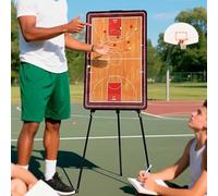 COYEUX Lavagna Magnetica da Allenamento con Supporto, Lavagnetta da Basket, 60 X 40 Cm, per Allenatori, Design Bifacciale, Ideale per L'allenamento E La Guida