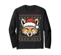 Coyote Christmas Ugly Xmas Sweater Coyote Maglia a Manica