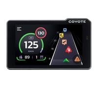 Coyote Max (Italia) - Assistente alla guida - Assistente vocale e schermo tattile da 4'' - Segnalazione superamento velocità - Controlli, pericoli, traffico e perturbazioni in tempo reale - Bluetooth