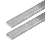 COYOUCO Barra Piatta in Acciaio Inossidabile, 2 Pezzi di Spessore 4 Mm, Lunghezza 500 Mm, Piastra per Uso Generale 304,4x8mm