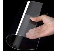 COYOUCO Foglio in Film Pet A3, 420mm x 300mm Pannelli Plastici Trasparenti e Flessibili per Fai da Te, Cornici, Cartelli, Progetti Espositivi, Stampa, DTF,0.3mm 5 Pieces