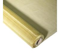 COYOUCO Foglio Intrecciato in Rete Metallica in Ottone - Schermo in Ottone 20-200Mesh 100X100cm / 39.4X39.4Inch per Schermo Filtro Denso Mesh Blocker Scrubber Clean DIY Fill Fabric,60 Mesh