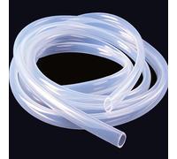 COYOUCO Lunghezza 5 Metri (16,4 Piedi) Tubo in Silicone Resistente alle Alte Temperature per Uso Alimentare Adatto per Il trasferimento di liquidi,6mm*7mm