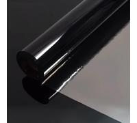 COYOUCO Sfondo Nero Lucido con Adesione Elettrostatica - Pellicola PVC Rimovibile Senza Colla, Coprente e Oscurante per Acquari d'Acqua Dolce e Marina,70×200cm