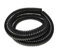 COYOUCO Tubo Flessibile per La Raccolta della Polvere in PU Nero, ID 150 Mm, Lunghezza 1 M, Tubo Flessibile per Aspirazione Trasparente per Aspiratore Industriale,2mm
