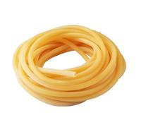 COYOUCO Tubo in Gomma Naturale Ad Alta Elasticità, Tubo Flessibile Giallo per Esperimenti di Laboratorio, Fasce per Fionda, Laccio Emostatico E Progetti Fai-da-Te, 2 Mm*4 Mm,10m