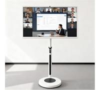 coyrugky Display 4K HDR Portatile, Schermo Intelligente Touch con Rotazione 360°, Android Integrato, Batteria a Lunga Durata e Telecomando Vocale(8+128G,32IN)