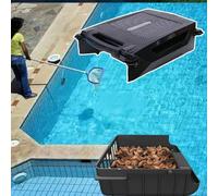 coyrugky Robot Skimmer Solare per Piscina - Skimmer Robotico per Piscina ad Energia Solare con Evitamento Ostacoli e Cassetto 3,4L, Ricaricabile, Superficie Tutto Il Giorno