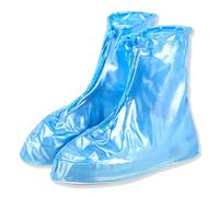 COYUN 1 paia di copriscarpe, Copriscarpe impermeabile, copriscarpe, riutilizzabili, in PVC, per pioggia, giorno della neve, spiaggia del deserto, strade fangose-L