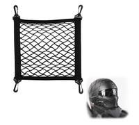 COYUN 1 Pezzi Rete per Casco Moto, Rete Ragno Rete Elastica Moto, ReteBicicletta, Doppio Strato ete elastica per bagagli, per Fissare i Bagagli Casco, Bagagli Deposito per Cas, per Fissare i Bagagli