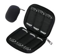 COYUN 1 Pezzo Custodia per Chiavette USB, Borsa Organizer Unità Flash, Borsa Portaoggetti per Chiavetta USB con 6 Scomparti, Accessori Elettronici per Chiavette USB,Pen Drive,Jump Drive