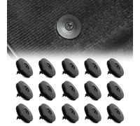 COYUN 15 pezzi Clip Universali per Auto, 3-in-1 Universale, Tappetini Auto, Clip di Pressione, al tappeto auto, Set Per Tappetini, Clip Per Auto, Morsetto Fisso, Supporto Antiscivolo, Tappeti Gomma