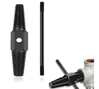 COYUN 2 pcs Estrattore a Doppia Testa,Estrattore a Vite, Tubo Vite Rotto Estrattore Bullone Danneggiato Vite di Rubinetto Difettosa Trapano dispositivo di Fissaggio Rimozione, strumento di rimozione