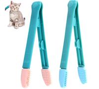 COYUN 2 Pettini In Metallo A Doppia Testa, Per Rimuovere Gli Occhi E Pulci, Con Pettine Per Macchie Di Lacrima, Per Cani E Gatti Di Piccola Taglia, Per Cani Di Taglia Grande