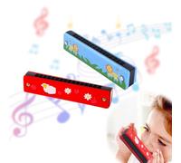 COYUN 2 Pezzi Armonica A Bocca Bambini, Armonica a Bocca a 16 Fori Bambini Strumenti Musicali per Bambini Può Essere Usata Come Un Regalo Di Natale O Di Compleanno