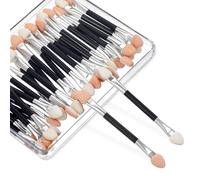 COYUN 20 Pezzi Applicatore Ombretto, Pennelli Spugna Ombretto, Pennelli usa e getta da Ombretto, Applicatore Ombretto Occhi, Applicatore di Pennello da Trucco Bellezza Attrezzo di Trucco