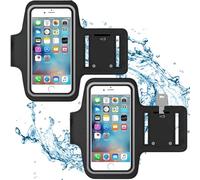 COYUN 2x Fascia da Braccio Portacellulare, Fascia Braccio Running, Porta Cellulare Sport, Fascia da Braccio, Fascia Braccio Porta Smartphone, Fascia Sportiva da Braccio Porta Cellulare Braccio Armband