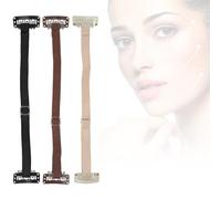 COYUN 3 Pcs Forcina Invisibile Lifting Facciale, Fascia Capelli Sollevamento, Fasce Lifting Viso con Clip, Fasce per Lifting Facciale, Fascia Capelli Sollevamento Facciale, Tiranti Viso Lifting