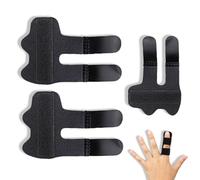 COYUN 3 Pezzi Tutore Dito Regolabile Traspirante, Stecca Dito Mano per tutte le Dita, Tutore per Dita a Scatto