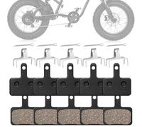 COYUN 5 Paia Pastiglie Freno di Bicicletta per B01s TRP Tektro Deore, Pastiglie Freni Bici MTB a Disco