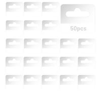 COYUN 50 pcs Ganci autoadesivi per quadri, Etichette Display Pieghevoli, Attaccaglie Adesive, linguette adesive trasparenti, Ganci Flessibili, da appendere per poster, foto, dipinti (30mm x 25mm)