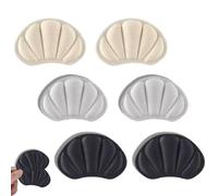 COYUN 6 Paia Tallone Cuscino, Cuscini per Tallone, Cuscinetti per Scarpe, Proteggi Tallone Scarpe Uomo Donne, Migliorare la vestibilità, Inserti per Cuscino Sul Retro Del Tallone-(C)