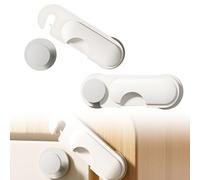 COYUN 8Pcs Sicurezza Cassetti Bambini,Lucchetto Per Frigorifero Bambini,Blocca Finestre Per Bambini,Blocca Ante,Blocca Cassetti Per Bambini,Chiudi Armadi Bambini Con Adesivo Nessun Trapano Necessarioc